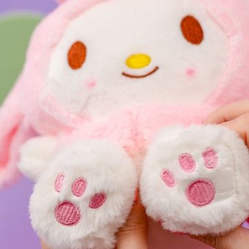 Рюкзак детский плюшевый "My Melody" Мелоди, розовый