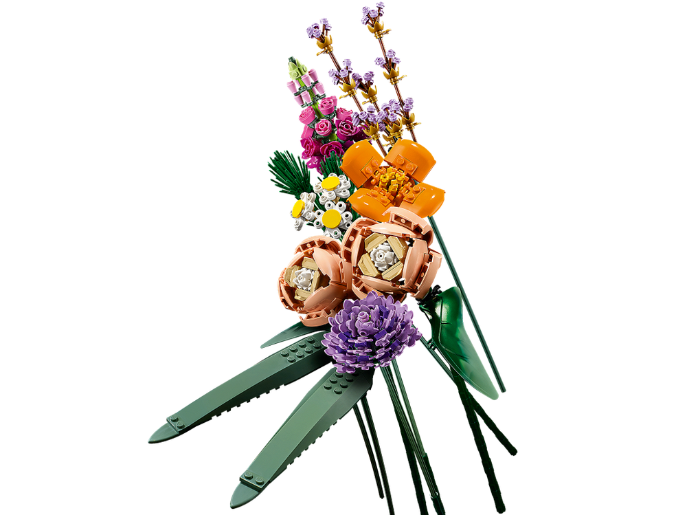 LEGO Creator 10280 «Букет цветов» — коллекция Botanical, декор без полива