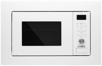 Встраиваемая микроволновая печь Hyundai HBW 2040 WG белый