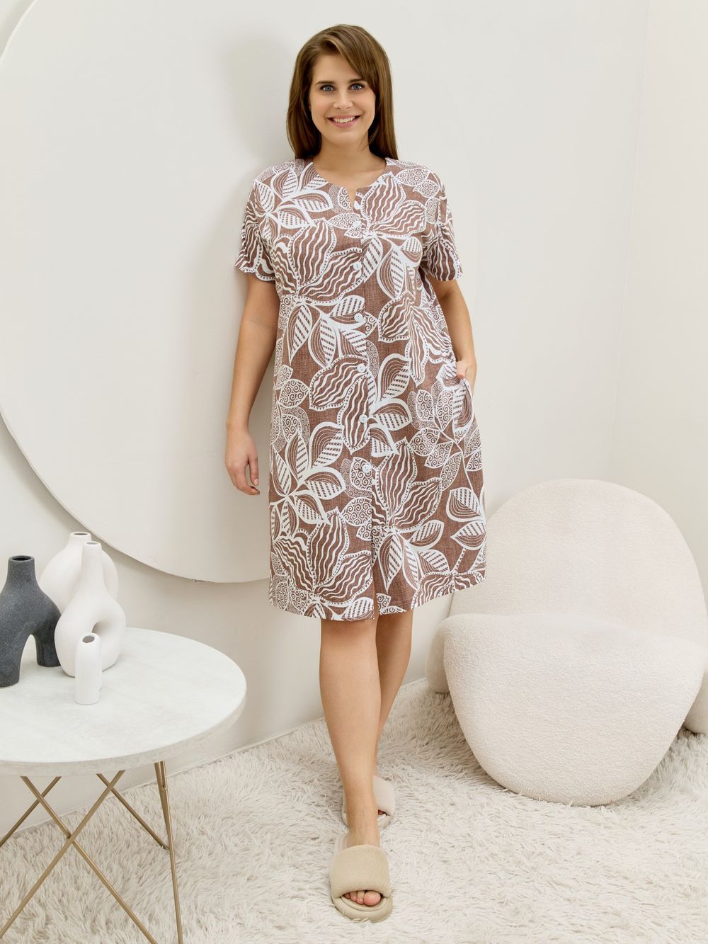 Халат Рейна Виотекс КАПУЧИНО