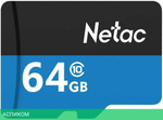 Карта памяти Netac microSDHC 64GB P500 (NT02P500STN-064G-S)