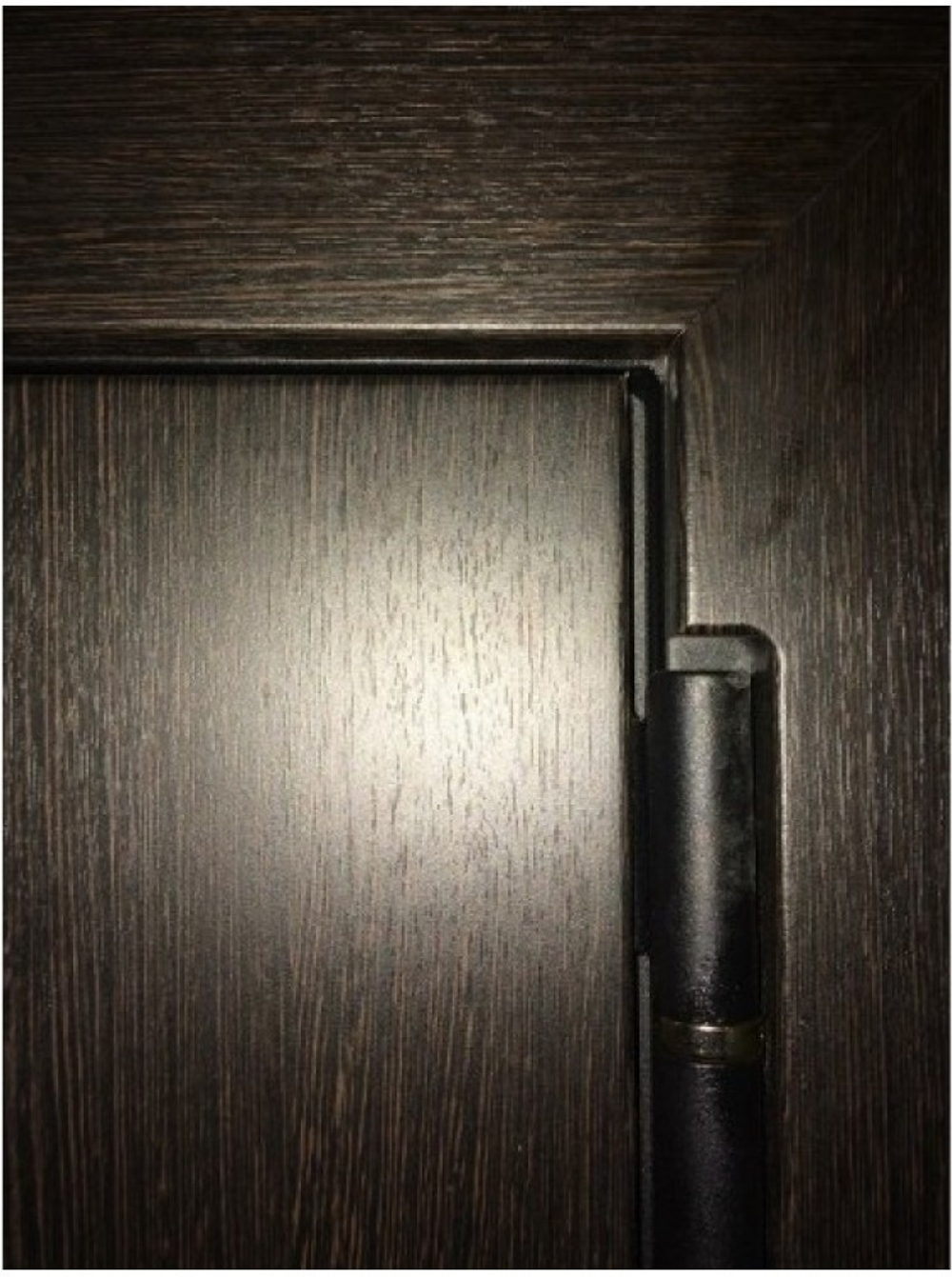 Входная металлическая дверь с зеркалом Рекс 8 Венге /  ФЛЗ-120 Беленый дуб