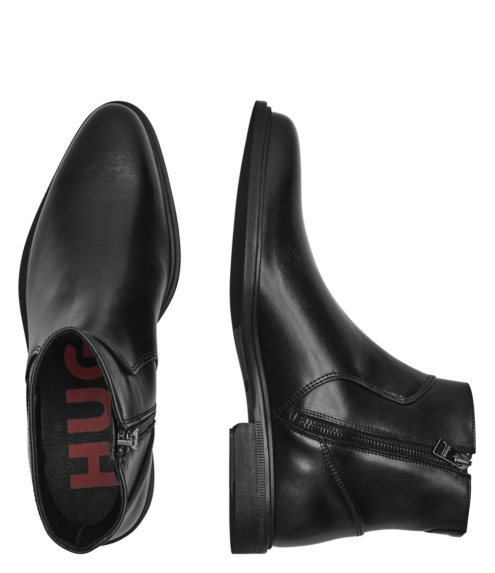 Кожаные высокие сапоги Kerr HUGO - черный(50528808)