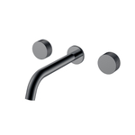 Смеситель из стены STICK TOUCH на 3 отв. Shine Gun Metal