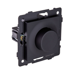 Светорегулятор для светодиодных ламп, проходной, 500W, черный матовый Kollinger REA-048BM для Aspekt, Eleganz, Reflex