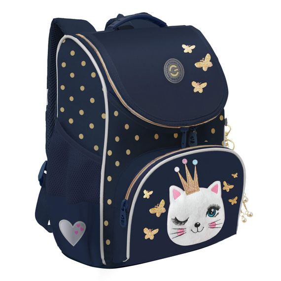 Çanta \ Bag \ RAm-484-3 Рюкзак школьный с мешком (/3 синий)