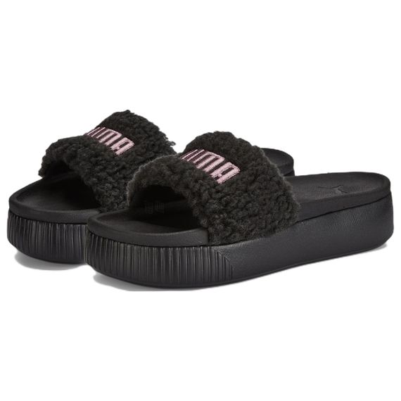 Puma Platform Sherpa 'Black'