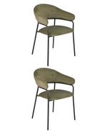 Стул обеденный Leya зеленый 2 шт.