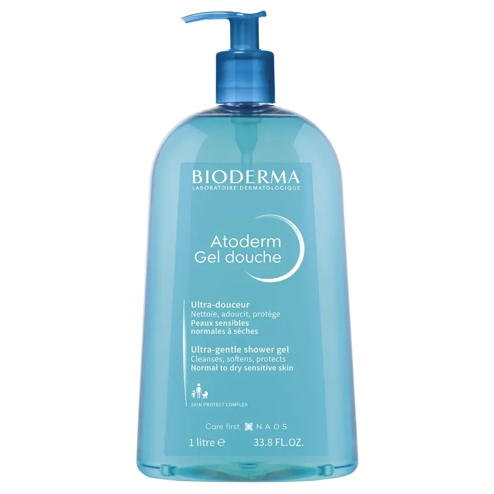 BIODERMA ATODERM Gel douche Shower Gel Мягкий гель для душа 1000 мл