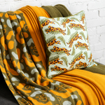 Плед вязаный с авторским принтом animal spots из коллекции wild, 130х180 см