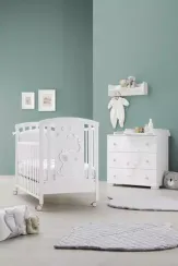 Пеленальный комод Erbesi Elly White