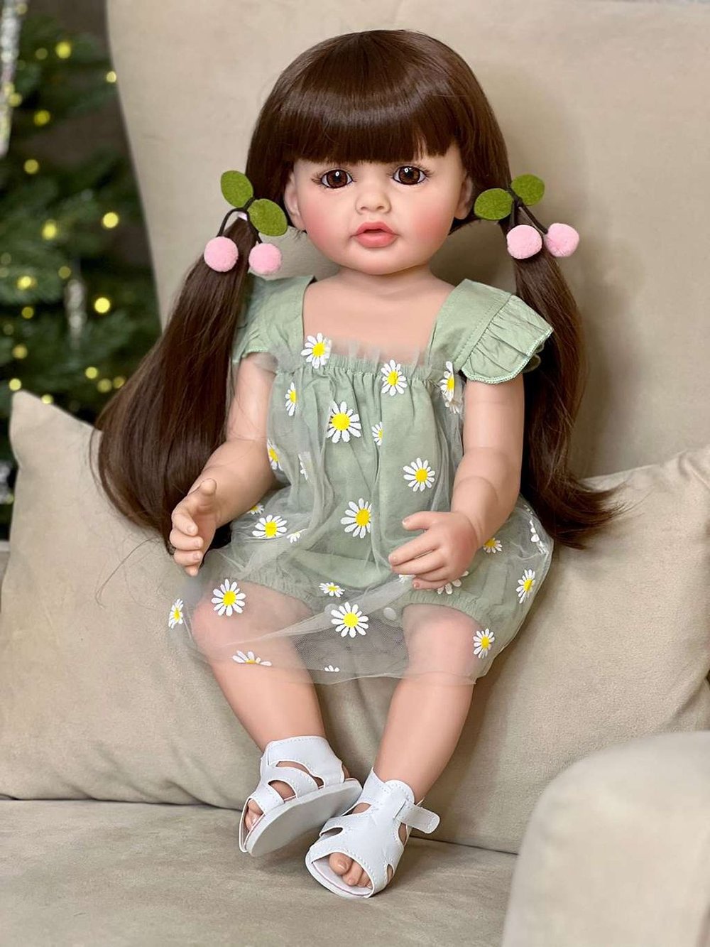 Кукла Реборн виниловая 55см в пакете (FA-105FVA)