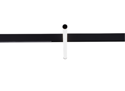 Светильник для SPACE-Track system 16Вт, D25xL600xH80 мм, 1280Лм, 120°, 3000К, диммируемый 0-10В, Ra >90, черный