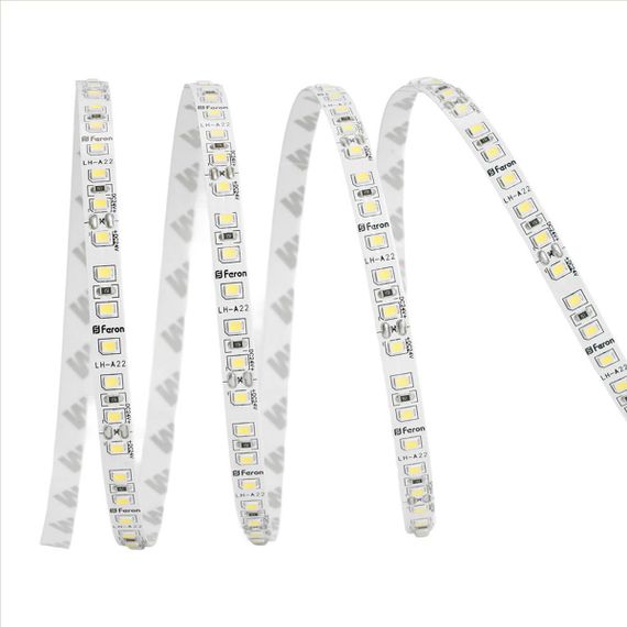 Светодиодная лента Feron 11W/m 120LED/m 2835SMD 3000К 30M LS501 53086