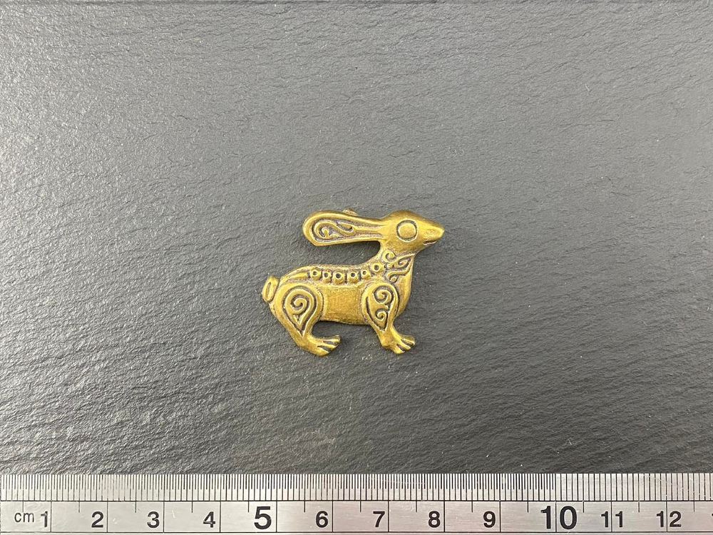 Подвеска. Заяц". Русь 10-12 в.