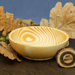 Деревянная глубокая чаша-тарелка Art of Siberia из древесины сибирская пихта T69