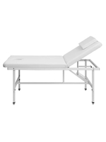 Массажный стол стационарный Massagecomplekt, с регулировкой высоты и вырезом для лица, 190/70, черный