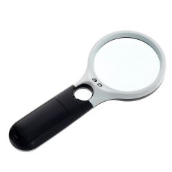 GAEM Лупа (с 5-кратным увеличением, подсветка, 2xАА не прилаг.) , L8 W3 H19,5 см