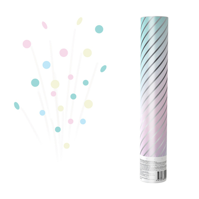 Пневмохлопушка "Макаронс" Разноцвет 30 см, 1 шт.