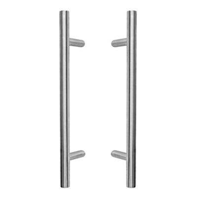 Ручка скоба офисная Апекс HC-0902-25/300-INOX 300мм под углом 45градусов к полотну