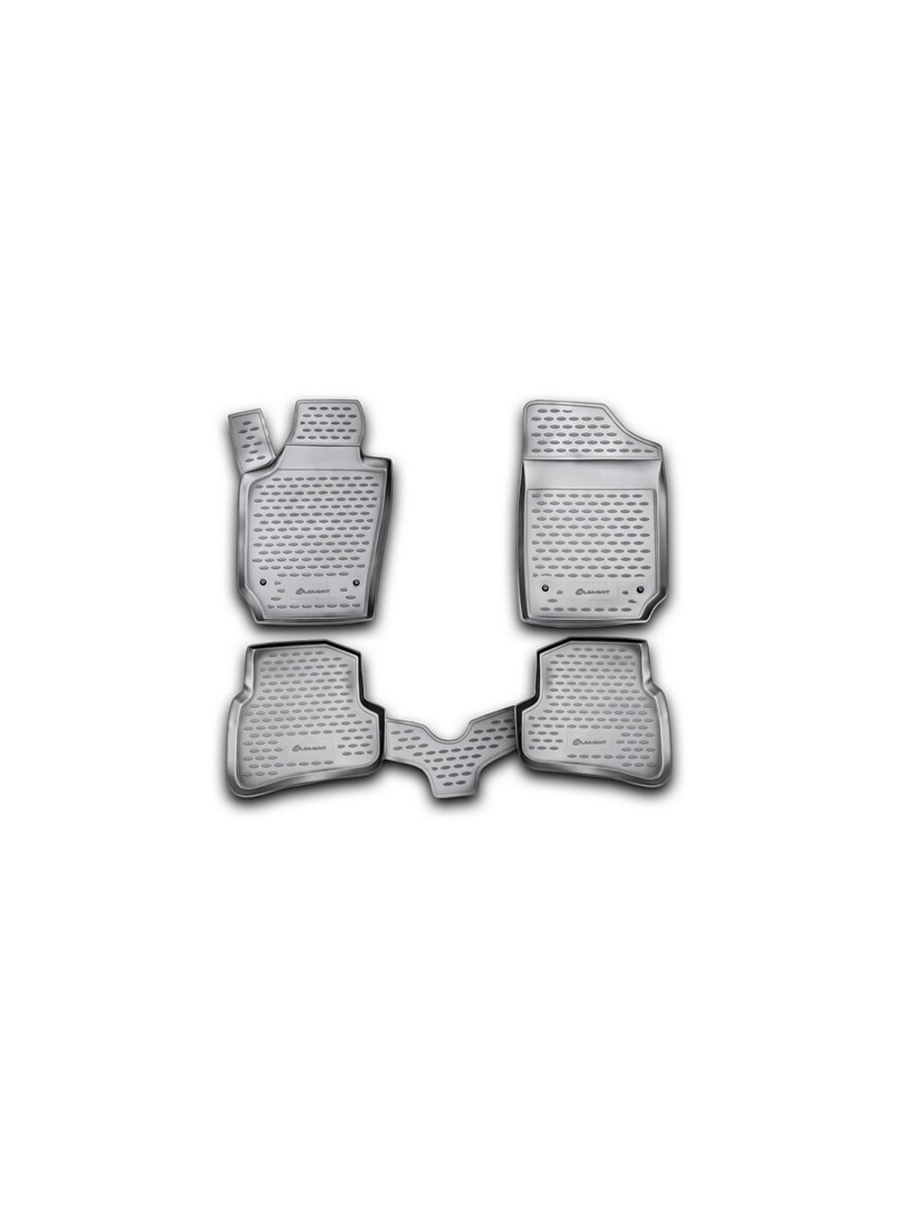 Коврики в салон для SEAT Ibiza 2008- универсал, 4 шт. (полиуретан) NLC.44.03.210