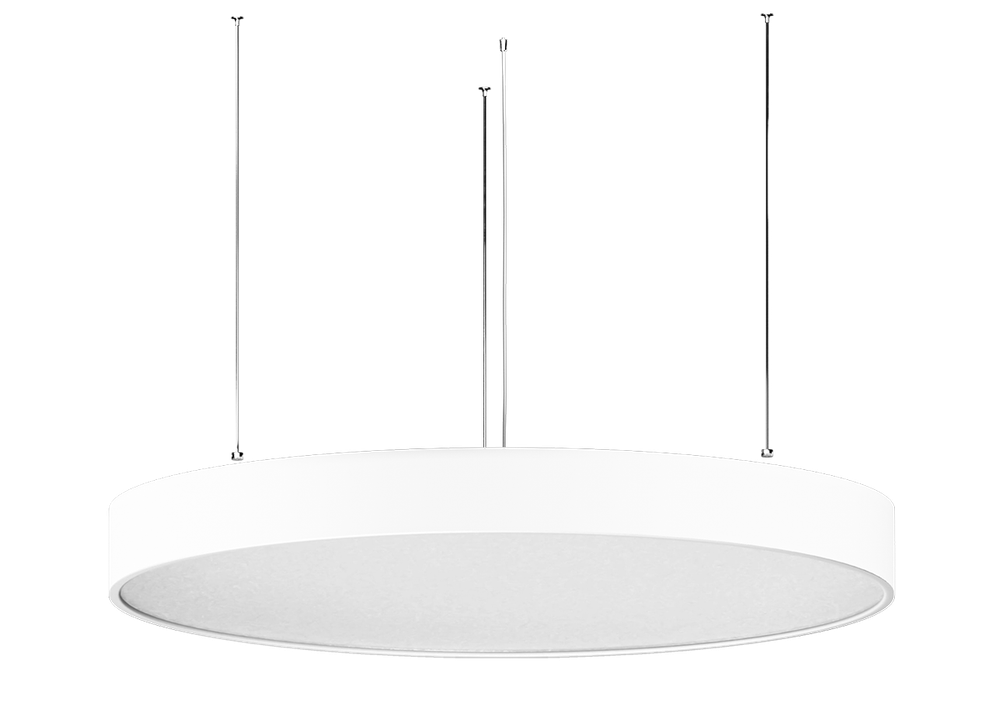 Подвесной светодиодный светильник,  96Ватт,  4000К,  D-800мм., белый