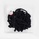 Тесьма декоративная с помпонами, 12 мм, цвет черный