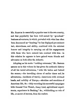 The Life of P.T. Barnum. Written by Himself | Phineas Taylor Barnum