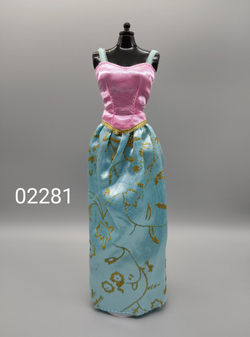 Одежда для куклы Барби - подростка платье 02281