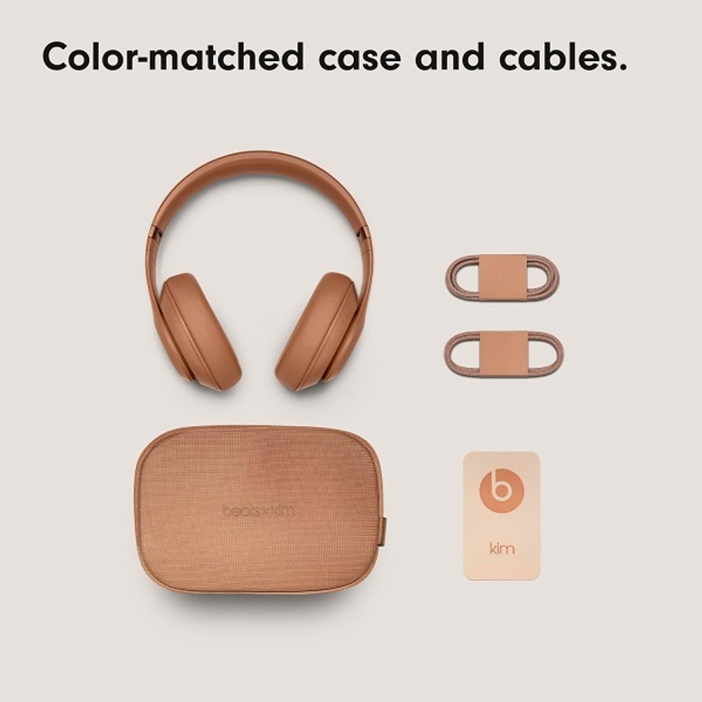 Беспроводные наушники Beats Studio Pro (Kim Kardashian), Dune, светло-коричневый