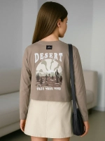 Лонгслив для девочки летний