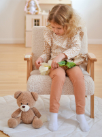 Лонгслив Mjölk Sand Leopard с крылышками