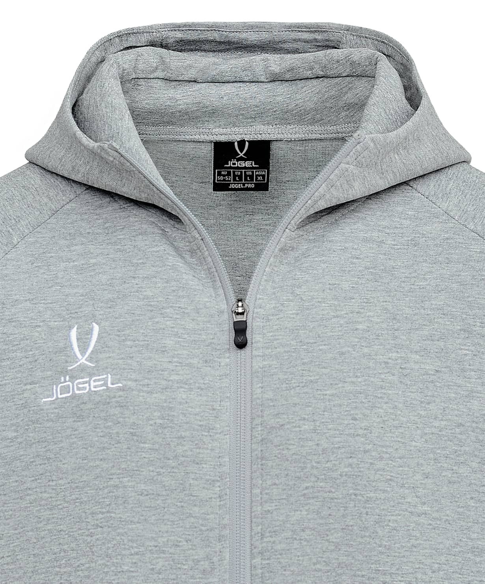 Олимпийка с капюшоном ESSENTIAL Athlete Jacket, серый меланж