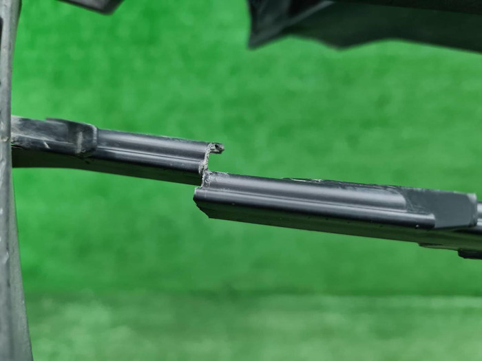 Решетка перед. бампера Porsche Cayenne 958 (14-18)