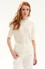 23536 Джемпер женский (молочный)