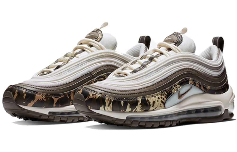 Кроссовки Nike Air Max 97 Camo Ridgerock Mink Brown (W) (Женская размерная сетка)