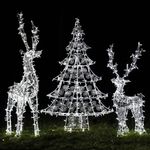 Световая фигура «Елочка» ажурный каркас