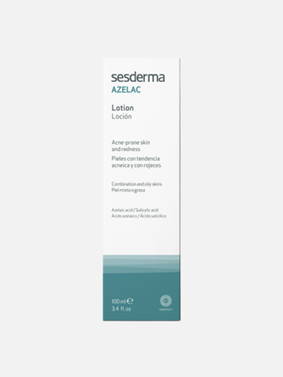 Лосьон для лица, волос и тела Azelac Facial, Body and Hair Lotion, Sesderma, 100 мл