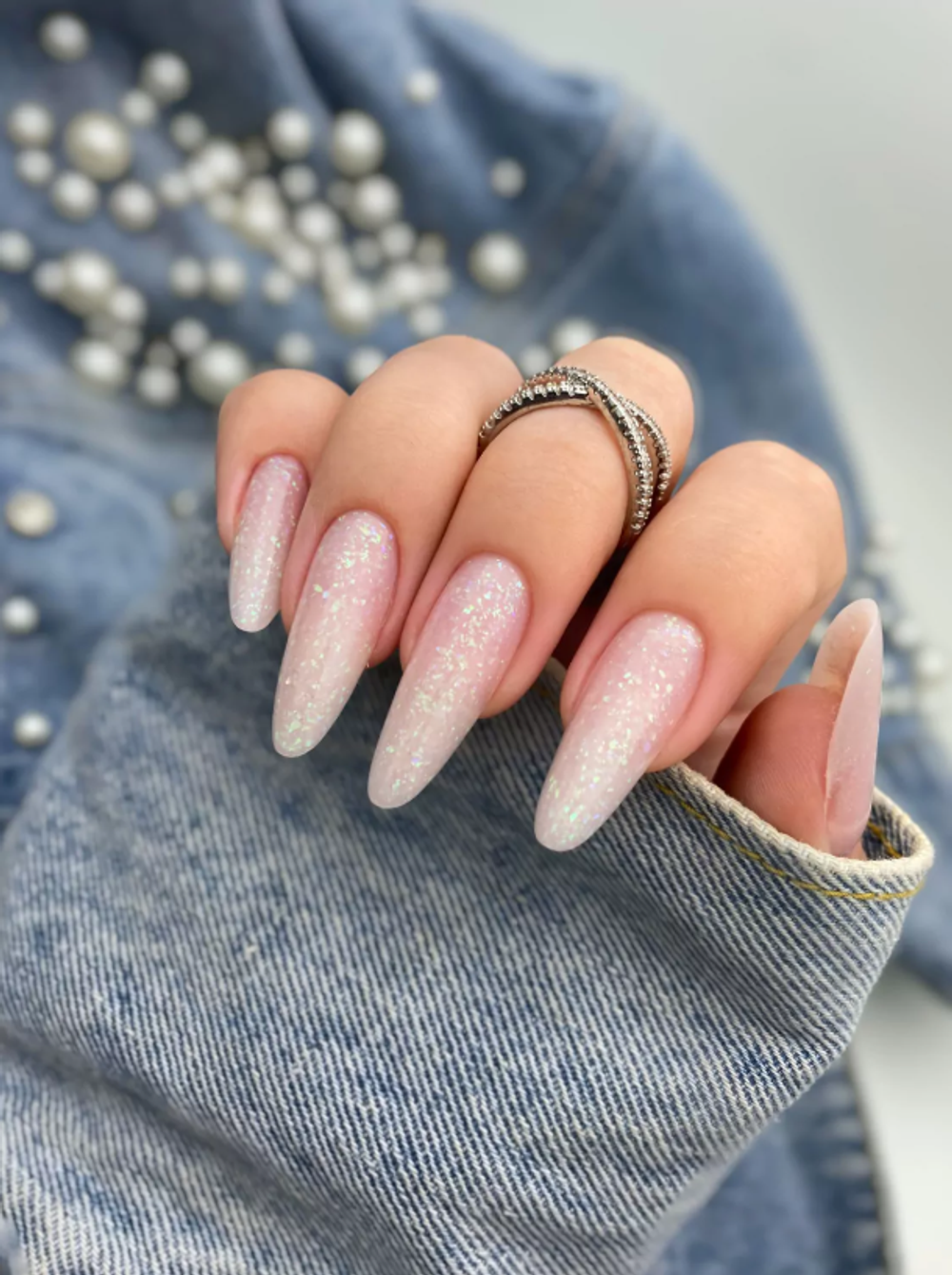 Monami Smart Polar Gel - Гель моделирующий с частицами Юки 03, 15 г