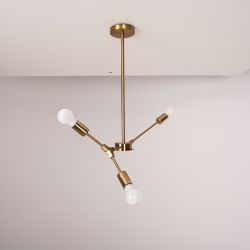 Люстра На Штанге Late D55 Gold By Imperiumloft