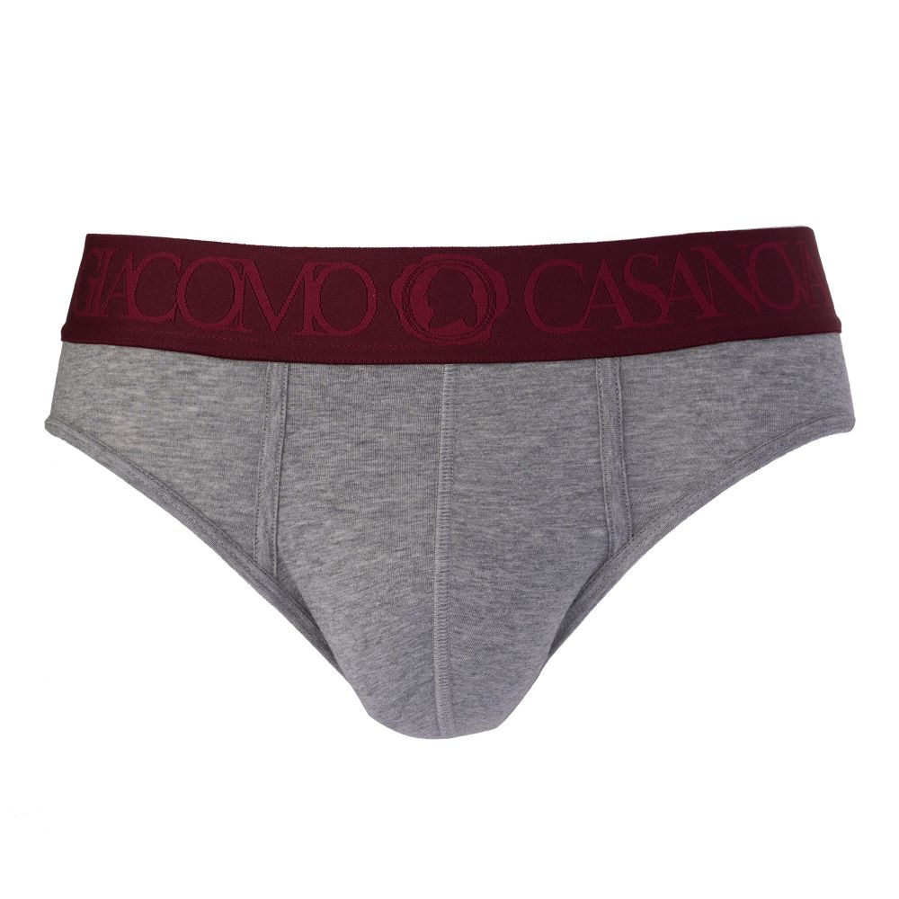 Мужские трусы брифы серые CASANOVA 0003C