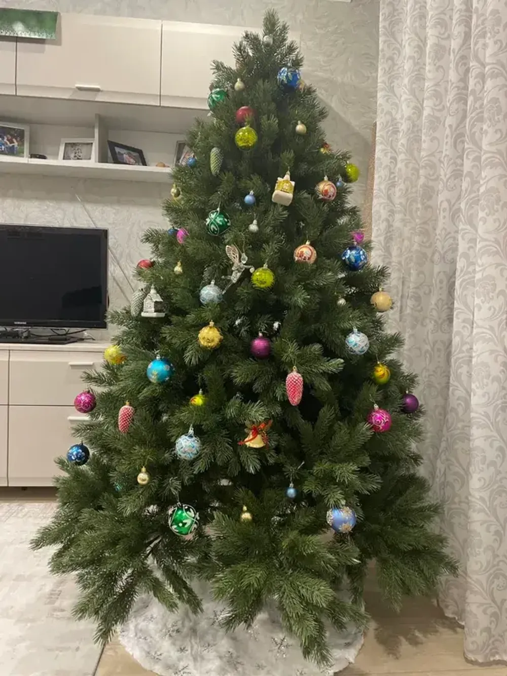 Ель искусственная «Шервуд» (Литая хвоя) 150 см / 1,5 м