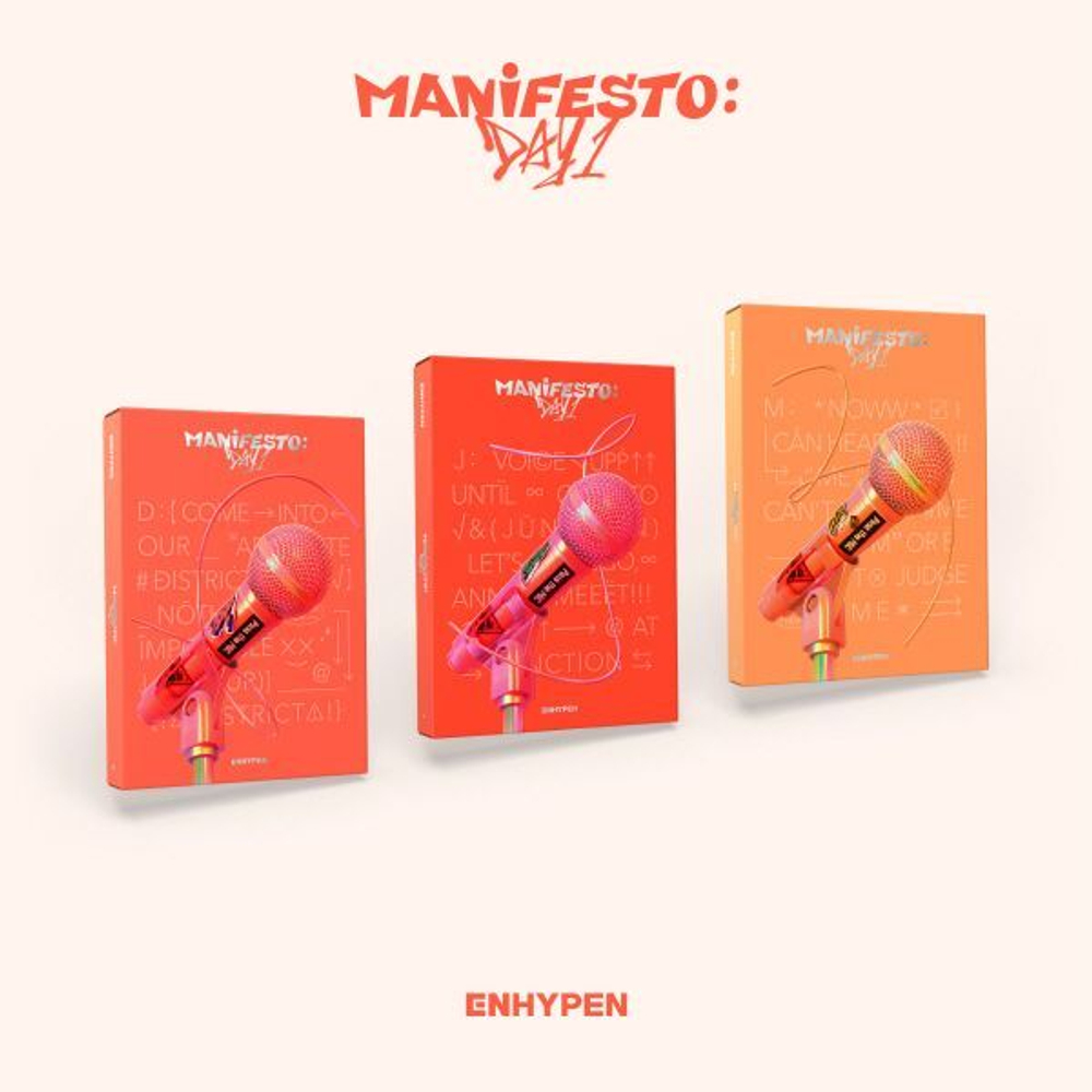 Альбом ENHYPEN - MANIFESTO : DAY 1 (Уценка)