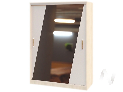 Фасад шкаф-купе ПШ-2.9 1800 Норд (белый жемчуг)