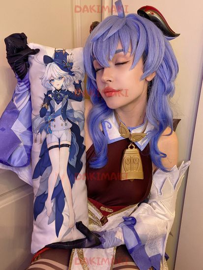 Мини дакимакура Фурина Геншин Импакт арт. M1196, 60х20 см