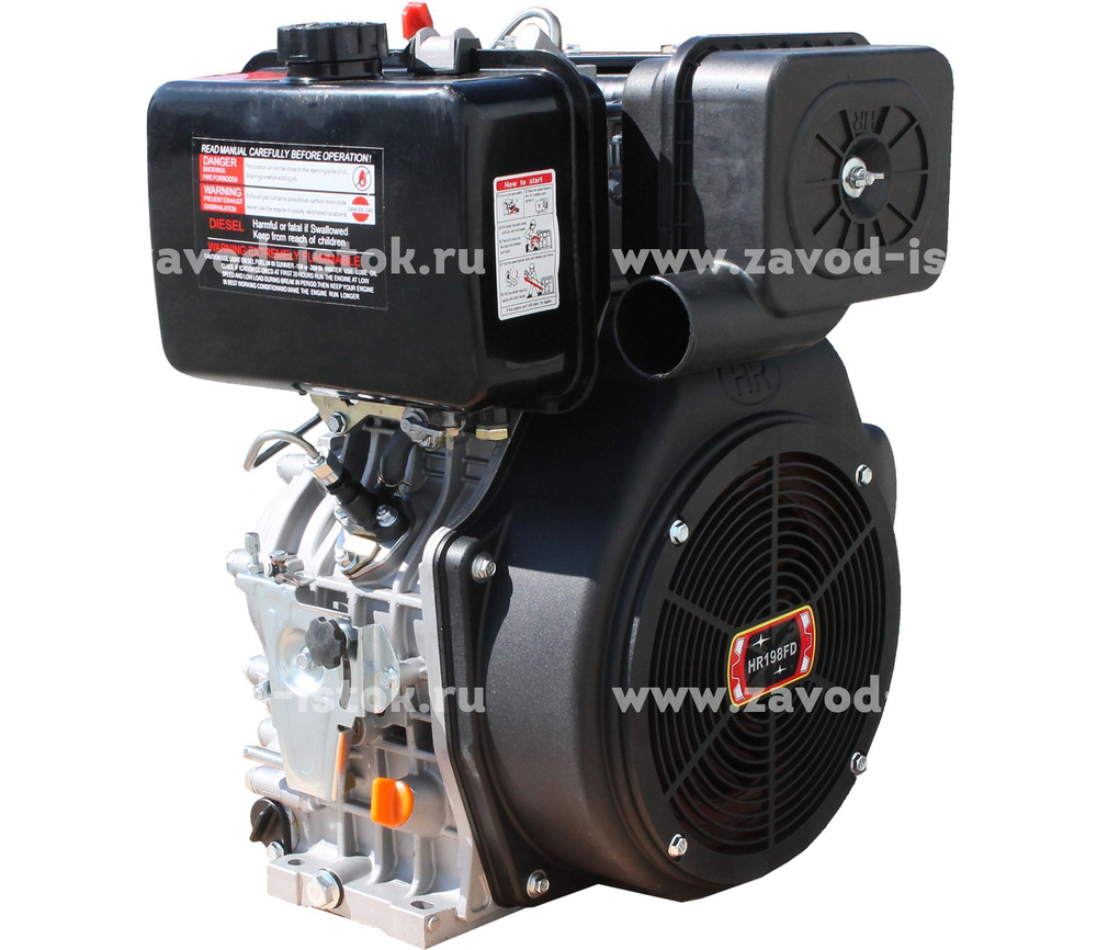 Двигатель дизельный Hi-Earns HR198F