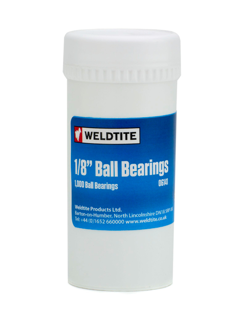 Подшипник задней втулки 1/8" 1000 шар. в баночке WELDTITE (Англия)