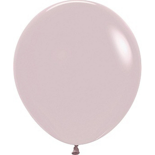Шар 18" Пыльный розовый/Pastel dusk rose S 104 Забава