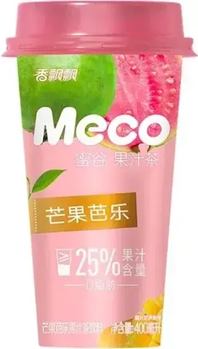Холодный чай Meco со вкусом манго и гуавы, 400 мл