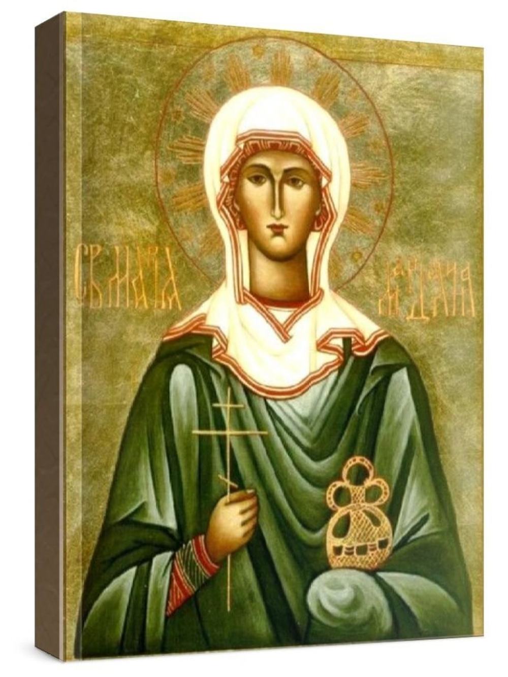 Мария Магдалина (рукописная икона)